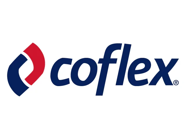 Logo de Coflex, marca de productos de plomería en Ferrupmex