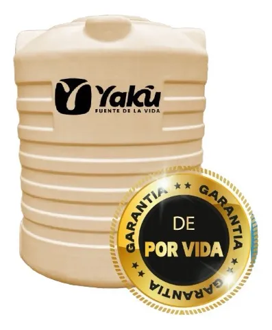 Tinaco Tricapa Marca Yaku Color Beige 1.200 Litros