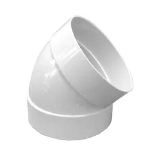 Codo 45° PVC 6"