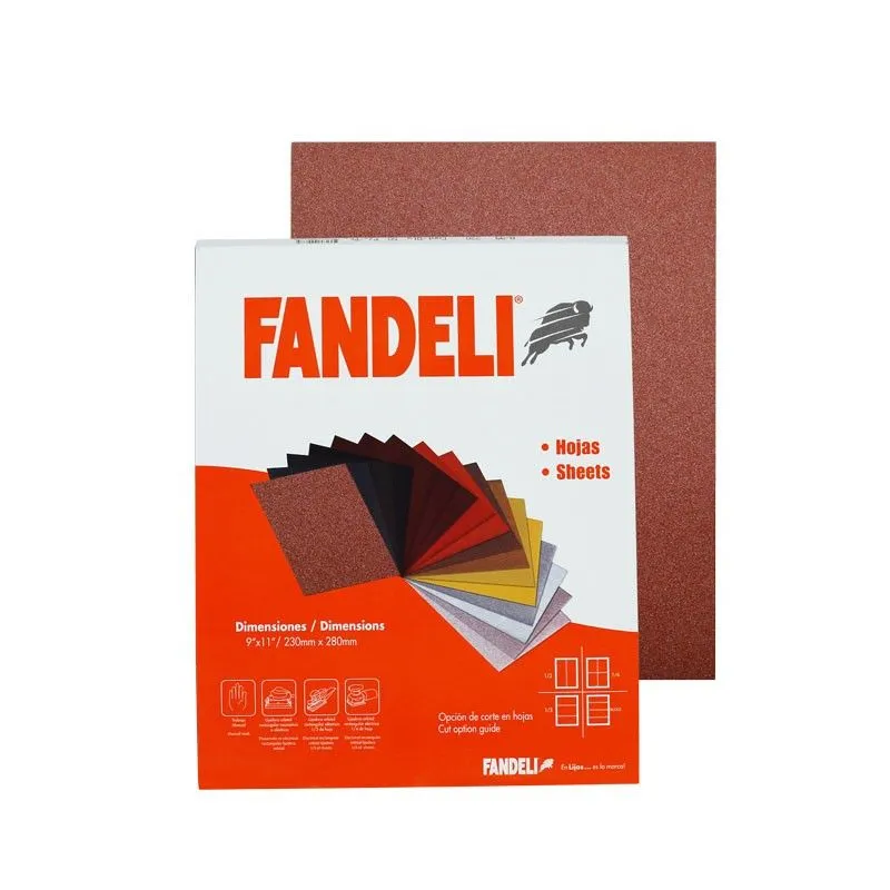 FANDELI LIJA DE 080 ROJA - J86