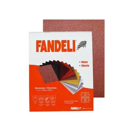 FANDELI LIJA DE 060 ROJA - X86