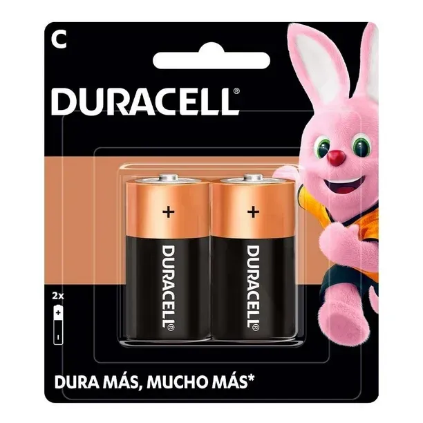 [PILA ALCALINA D DURACELL C/2 PZAS] PILA ALCALINA D DURACELL C/2 PZAS