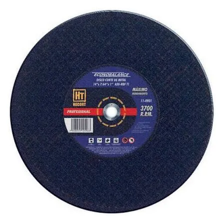 [DISCO GRANDE] DISCO PARA CORTE DE METAL 14"X7/64"X1" SOLIDOS (BALANCE)